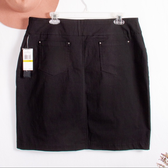 NWT Counterparts Black Midi Skirt - Picture 2 of 5